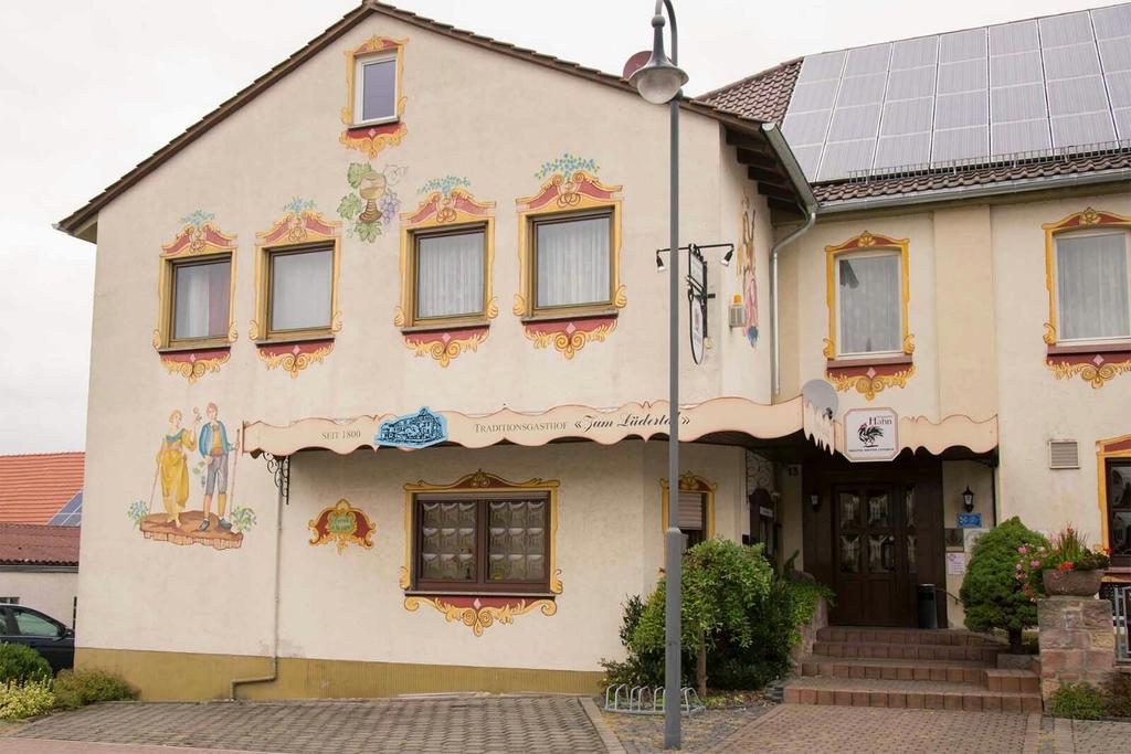 Traditionsgasthof Zum Luedertal Bimbach Екстер'єр фото